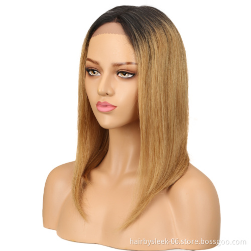 Export quality Brazilian Virgin Remy Lace Front wig all Color Cuticle Aligned With Baby Hair For Black Woman Human Hair Wigs